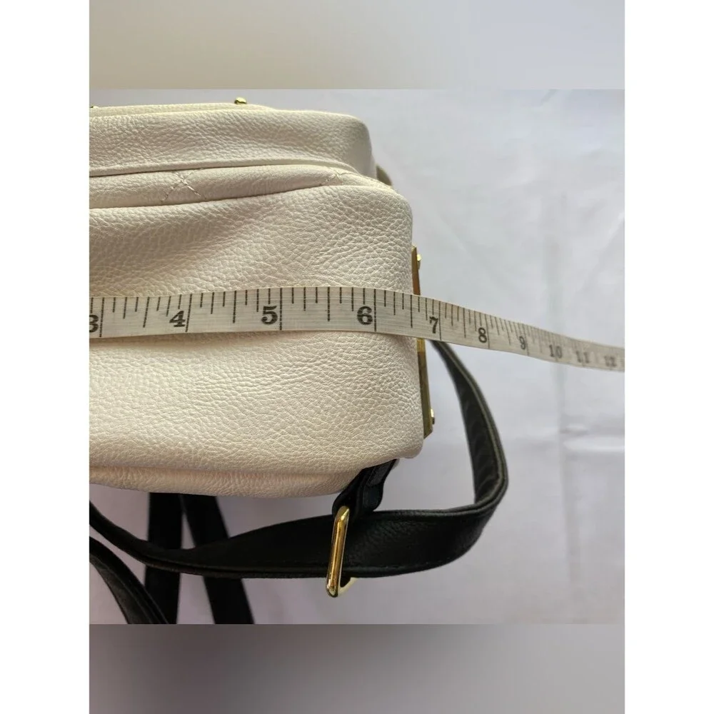 Betsey Johnson Black/ White Puppy Dog Mini Backpack Kawaii Harajuku Preppy